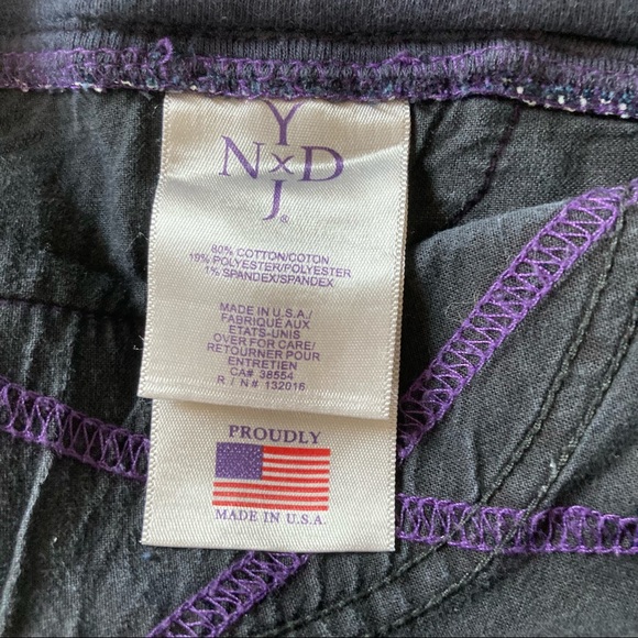 NYDJ Dark Blue Denim Leggings Jeans EUC - Picture 7 of 7